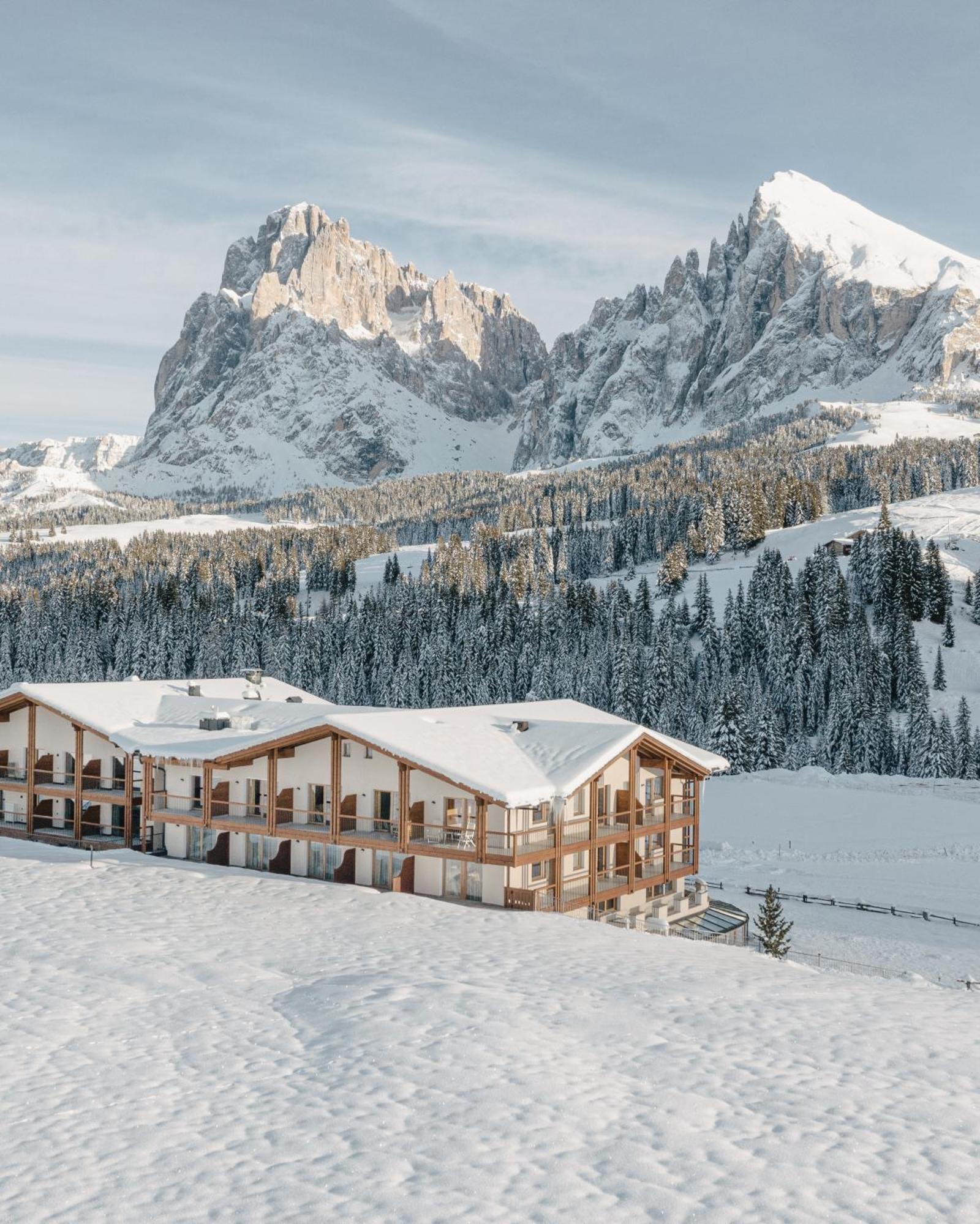 Brunelle Seiser Alm Lodge Alpe Di Siusi Exterior foto